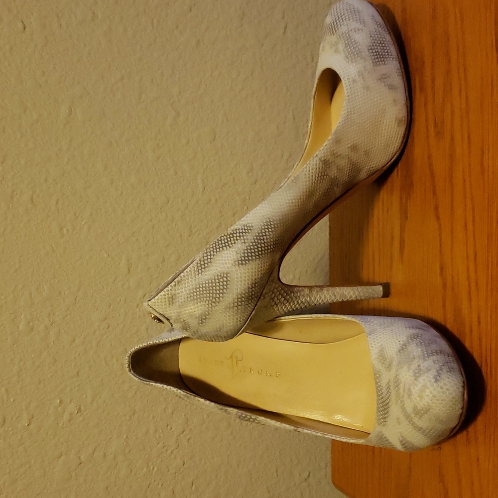 Ivanka Trump High Heels Snake Print Size 9.5